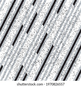 3012 Straight oblique black and silver gray lines. Seamless vector illustration eps 10.