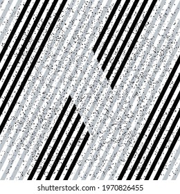 3041 Vector seamless texture with black and silver gray bands. Seamless vector illustration eps 10.