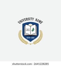 3060 educational logo school college university learning institute book academy organization