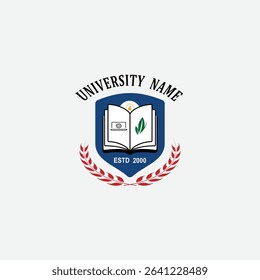 3061 educational logo school college university learning institute book academy organization