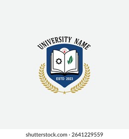 3072 educational logo school college university learning institute book academy organization