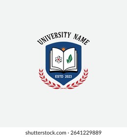 3079 educational logo school college university learning institute book academy organization