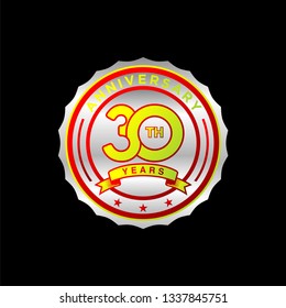30th anniversary logo design