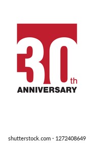 30th Anniversary Logo Type