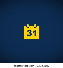 31 day Calendar icon.