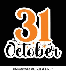 31 October, Halloween quotes SVG cut files