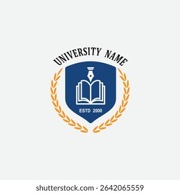 3101 educational logo school college university learning institute book academy organization
