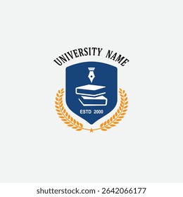 3108 educational logo school college university learning institute book academy organization