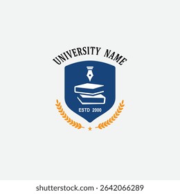 3110 educational logo school college university learning institute book academy organization