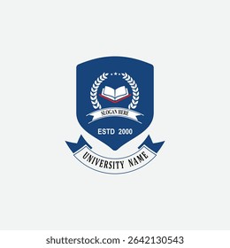 3111 educational logo school college university learning institute book academy organization