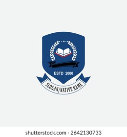 3112 educational logo school college university learning institute book academy organization