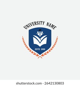 3113 educational logo school college university learning institute book academy organization