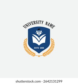 3116 educational logo school college university learning institute book academy organization
