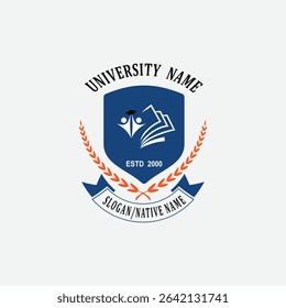 3119 educational logo school college university learning institute book academy organization