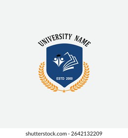 3122 educational logo school college university learning institute book academy organization