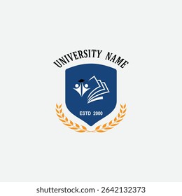 3123 educational logo school college university learning institute book academy organization