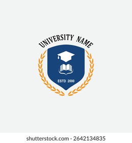 3133 educational logo school college university learning institute book academy organization