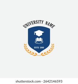 3135 educational logo school college university learning institute book academy organization