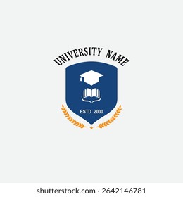 3136 educational logo school college university learning institute book academy organization