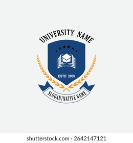 3138 educational logo school college university learning institute book academy organization