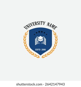 3139 educational logo school college university learning institute book academy organization