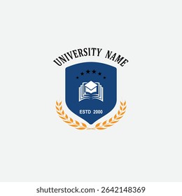3141 educational logo school college university learning institute book academy organization