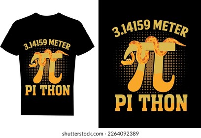 3.14159 Meter PI thon t-shirt design