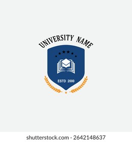 3142 educational logo school college university learning institute book academy organization