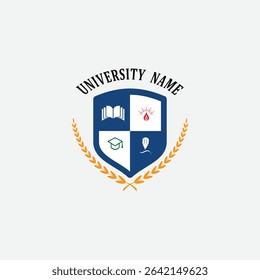 3147 educational logo school college university learning institute book academy organization