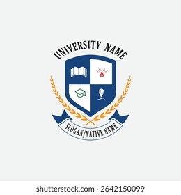 3148 educational logo school college university learning institute book academy organization