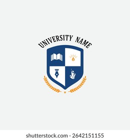 3152 educational logo school college university learning institute book academy organization