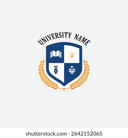 3156 educational logo school college university learning institute book academy organization