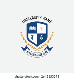 3160 educational logo school college university learning institute book academy organization