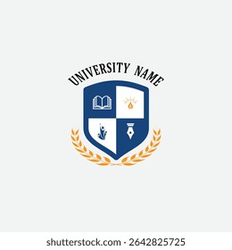 3169 educational logo school college university learning institute book academy organization