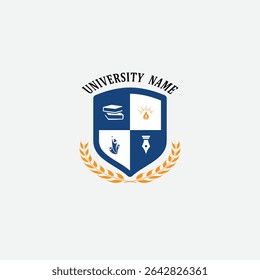 3175 educational logo school college university learning institute book academy organization