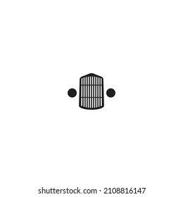32 coupe grille vector illustration
