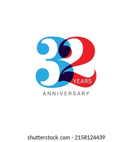 2,373 32 Anniversary Logo Images, Stock Photos & Vectors | Shutterstock