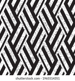321 Textura sin foco con rayas oblicuas en blanco y negro. Ilustración vectorial sin inconvenientes, eps 10.