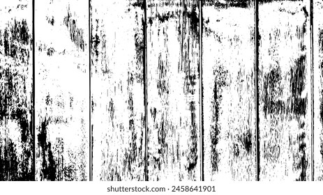 Holzbrett Textur Effekt - Illustration. Schwarz-Weiß-Vektorgrafik-Texturen im Hintergrund.