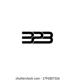 323 original monogram logo design
