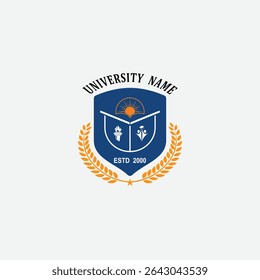 3246 educational logo school college university learning institute book academy organization