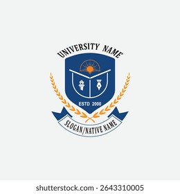 3262 educational logo school college university learning institute book academy organization
