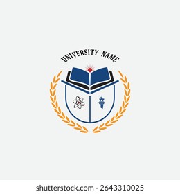 3263 educational logo school college university learning institute book academy organization