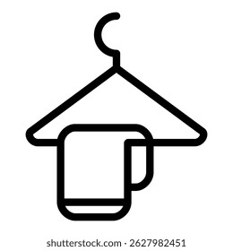 32x32 outline icon of bath and toilet