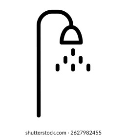 32x32 outline icon of bath and toilet