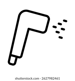 32x32 outline icon of bath and toilet
