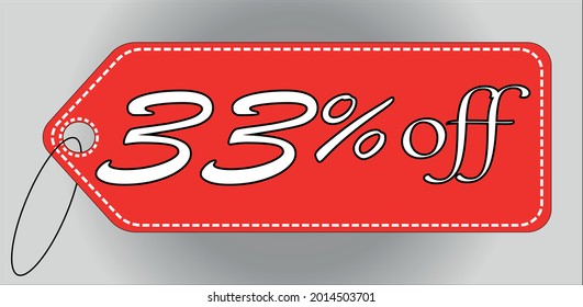 33-percent-off-red-tag-33-stock-vector-royalty-free-2014503701