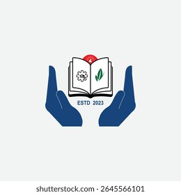 3303 educational logo school college university learning institute book academy organization
