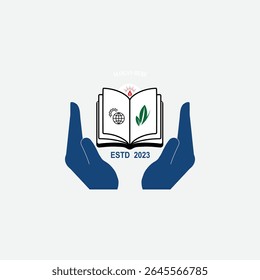 3307 educational logo school college university learning institute book academy organization