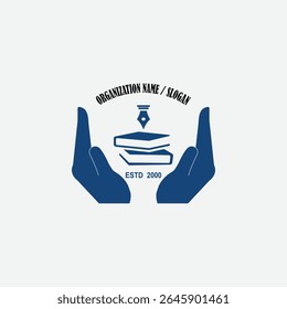 3312 educational logo school college university learning institute book academy organization